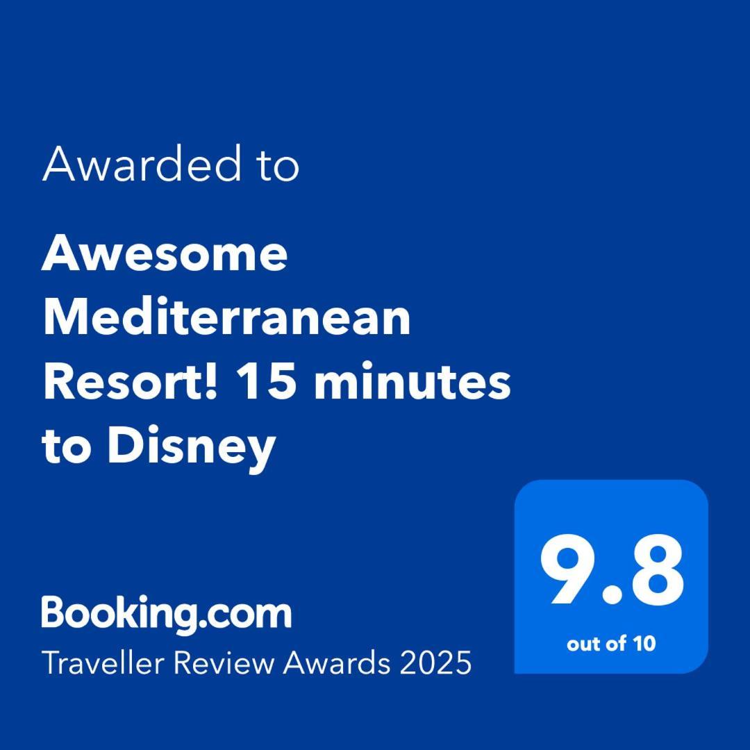 Awesome Mediterranean Resort! 15 Minutes To Kissimmee